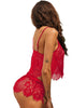 Red Dreamer Cami Knicker Lingerie Set