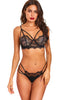 Black Sexy Secret Lace Bralette Set