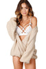 White Strappy Harness Bralette Bra