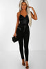 Black Lace Panelled Bodysuit