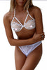 White Sheer Bralette Lingerie Set