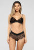 Left On Read Lace 2 Piece Bralette Set