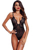 Black Triangle Lace Bodysuit