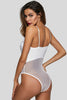 White Lingerie Lace Bodysuit